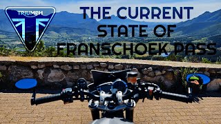 The Current State of Franschoek Pass - No Stabilisation