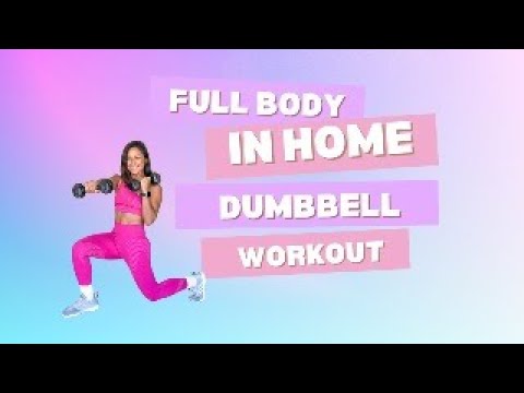 Workout With Me Full Body Dumbbell Workout Youtube
