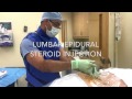 Epidural Steroid Injection Procedure by Eddy Feliz M.D.