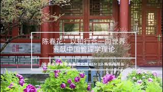 中国MBA教育30年#陈春花#北京大学国家发展研究院BiMBA商学院院长