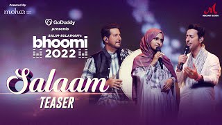 Salaam - Teaser | GoDaddy India presents Bhoomi 2022 | @AyishaAbdulBasith, Salim Sulaiman