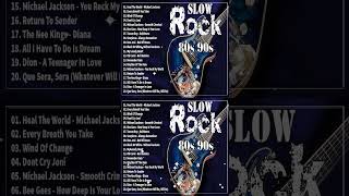 Slow Rock Ballads 70s, 80s, 90s - Scorpions, Aerosmith, Bon Jovi, U2, Ledzeppelin.. #10