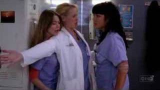 309x10 Callie tries to beat up Meredith