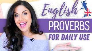10 English Proverbs For Daily Use | Common English Expressions to sound Native