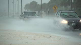 Tropical Storm Marco Flooding and Accidents, Pensacola Beach, FL