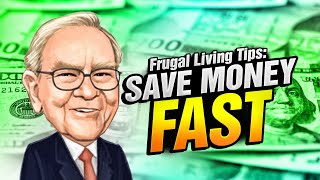 34 FRUGAL LIVING TIPS That REALLY WORK 👍 Warren Buffett's Saving Money Habits