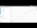 Exponential Regression on Desmos