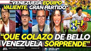 PRENSA INTERNACIONAL ELOGIA A VENEZUELA Y EDUARD BELLO ¡QUE GOLAZO, VENEZUELA FANTASTICO!