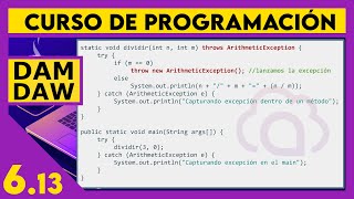 JAVA: throw y throws ☕ DAM - DAW