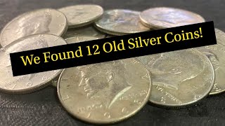 JACKPOT! WE FOUND 12 OLD SILVER COINS!