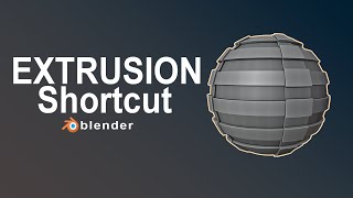 Extrusion Shortcuts You Need to Know in Blender..!