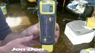 MMD900 Moisture Meter Demo/Review - Jon-Don Video