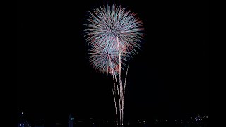 わっしょい百万夏祭り　前夜祭花火