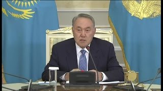 Назарбаев: Ақтөбедегі жағдай ұлттық қауіпсіздікті нығайтуды талап етеді (10.06.16)