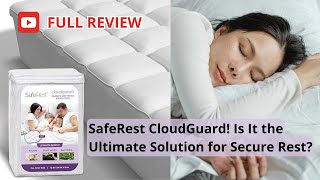 SafeRest CLOUDGUARD Mattress Protector Review | Waterproof \u0026 Breathable