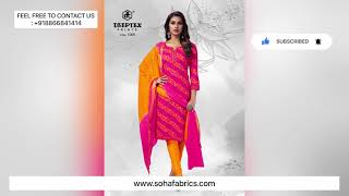 Deeptex Tradition Vol 10 | Pure Cotton Dress Material Wholesale Suppliers #deeptex #salwarkameez