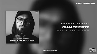 Emiway - Chalte Firte [Official Music | Malum Hai Na (Album)