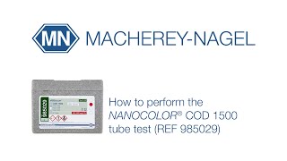 Tutorial NANOCOLOR COD 1.500 - 985029