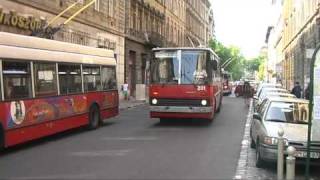 Budapest BKV Trolleybuses in 2008