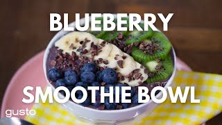 EASY Blueberry Smoothie Bowl | Let's Brunch