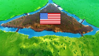 Entire US Army Island VS 5 MILLION ZOMBIES! - Ultimate Epic Battle Simulator 2 UEBS 2