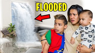 OUR HOUSE is FLOODED!! (DEVASTATING) | The Royalty Family