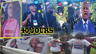 #NIOKALONGO \u0026 ZAIKO CONCERT HOMMAGE DOUDOU ADOULA 40 JOURS  EKOKI DEJA ?