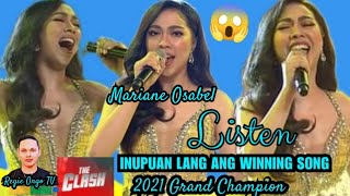 Mariane Osabel | INUPUAN LANG ang  'Listen' (Winning Song) Regie Ongo TV