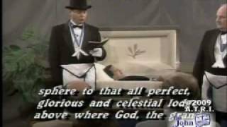 Masonic Funeral Reenactment