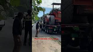 Jamaica and Truck Grabs Powerlines @insidejamaica #local #culture #truck #jps #jamrock