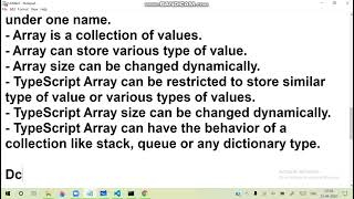 Typescript 30..Typescript non primitive types..Array,Object,Regular Expression