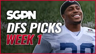 NFL DFS Picks Week 1 - Sports Gambling Podcast - NFL DFS Lineups Week 1 - NFL DFS Tips Week 1