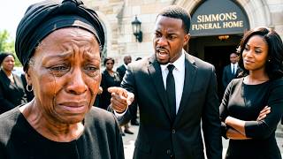 My Son Didn’t Let Me Attend My Husband’s Funeral.A Week Later,At The Inheritance Meeting, He Kicked