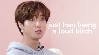 3 minutes of han jisung being loud