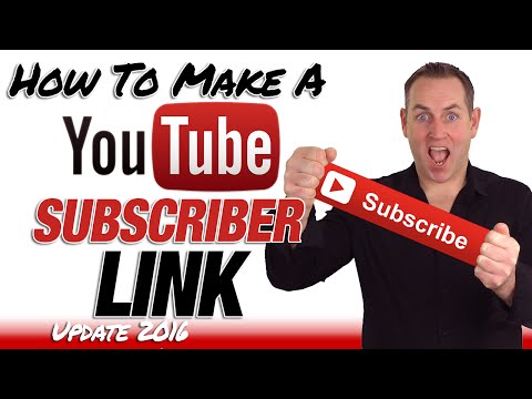 How To Make A Youtube Subscribe Link 2016 How To Make A Youtube Subscribe Link 2016