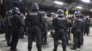 Massenschlägerei - Über 100 Beteiligte - Polizeigroßeinsatz am Bonner Hauptbahnhof am 16.11.19