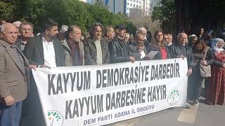 Adana'da DEM Parti; \