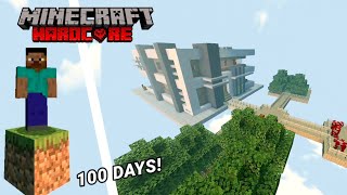 100 Days On One Block in Minecraft | Hindi 🔥