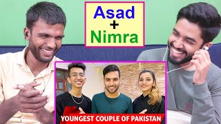 Zaid Ali & Shahveer Jafry meet Asad & Nimrah | Youngest couple of Pakistan