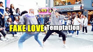 템테이션 (Temptation) - FAKE LOVE (방탄소년단) @ 190505 홍대 거리공연 직캠 By SSoLEE