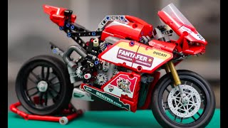 LEGO Technic 42107 Ducati Panigale V4R - Sticker custom FANTAFER by McEleven Team