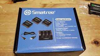 SMATREE 3 BATTERY KIT UNBOXING FOR GoPRO HERO 4!!