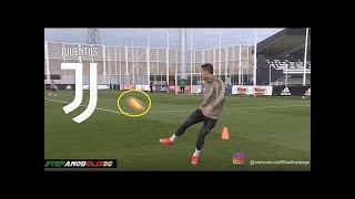 Lihat Cara Latihan Cristiano Ronaldo di Juventus Training juve