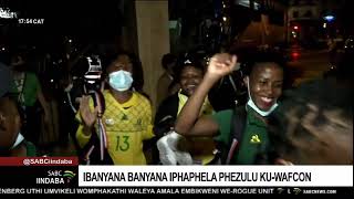 IBanyana Banyana iphaphela phezulu ku-Wafcon