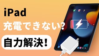 【必見】iPad充電できない？更に赤い電池のままで起動しない？復活法を紹介