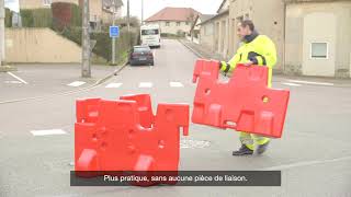 BALIROAD+ une innovation STI Balisage Routier, separateur de voie K16