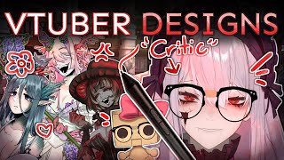 VTUBER DESIGN CRITIQUES 💢