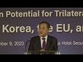 eng kiep seminar potential for trilateral trade cooperation among korea the eu and the u.s.