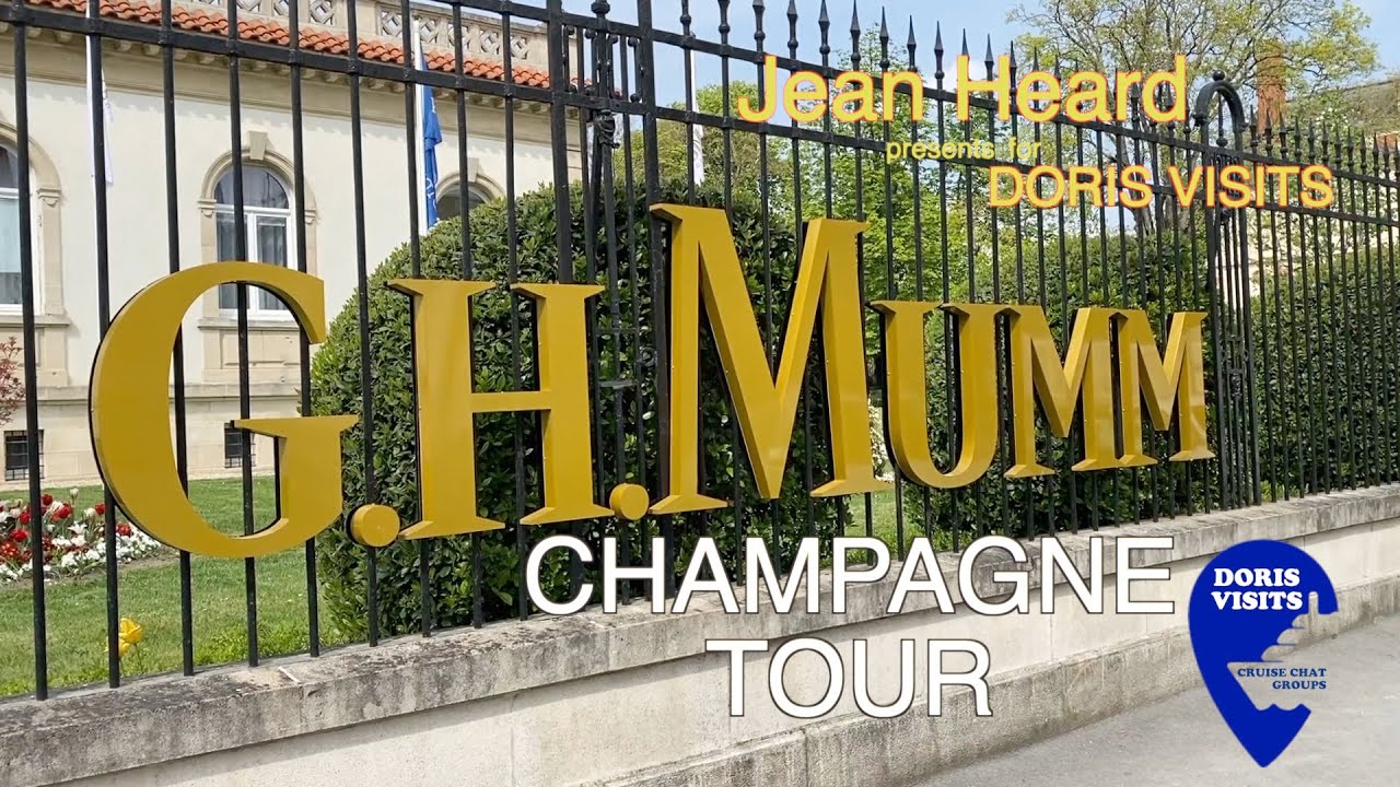 G. H. MUMM CHAMPAGNE TOUR - Reims, France - YouTube