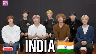 BTS answers a question from indian army💜🇮🇳
